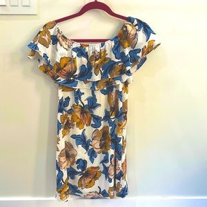 Floral off the shoulder Dress